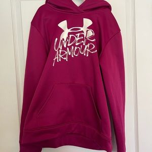 Girls Under Armour Sweatshirt Large